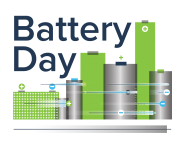 Logo for National Battery Day