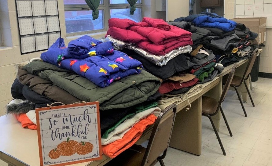 Doe Run gives back with coat collection for those in need.