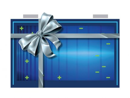 Lead batteries support holiday giving