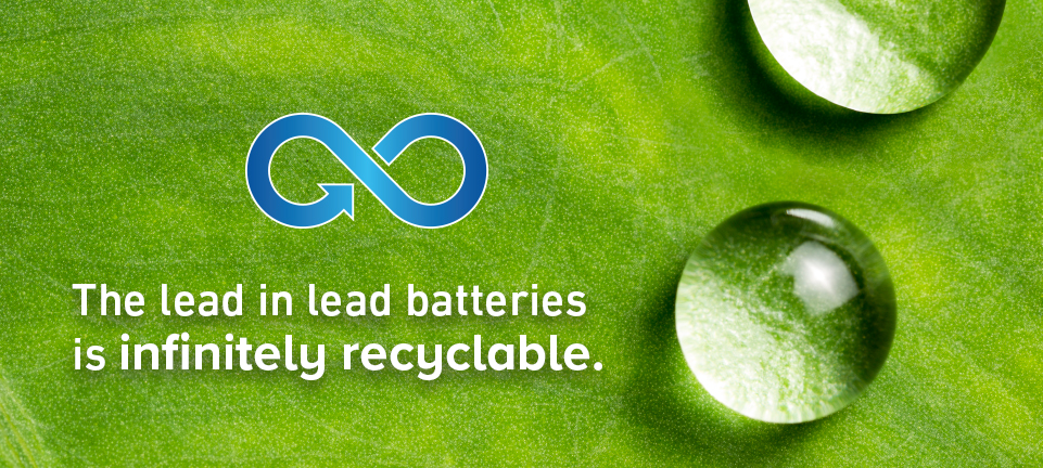 lead infinitely recyclable