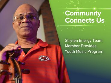 Stryten Energy team member provides youth music program