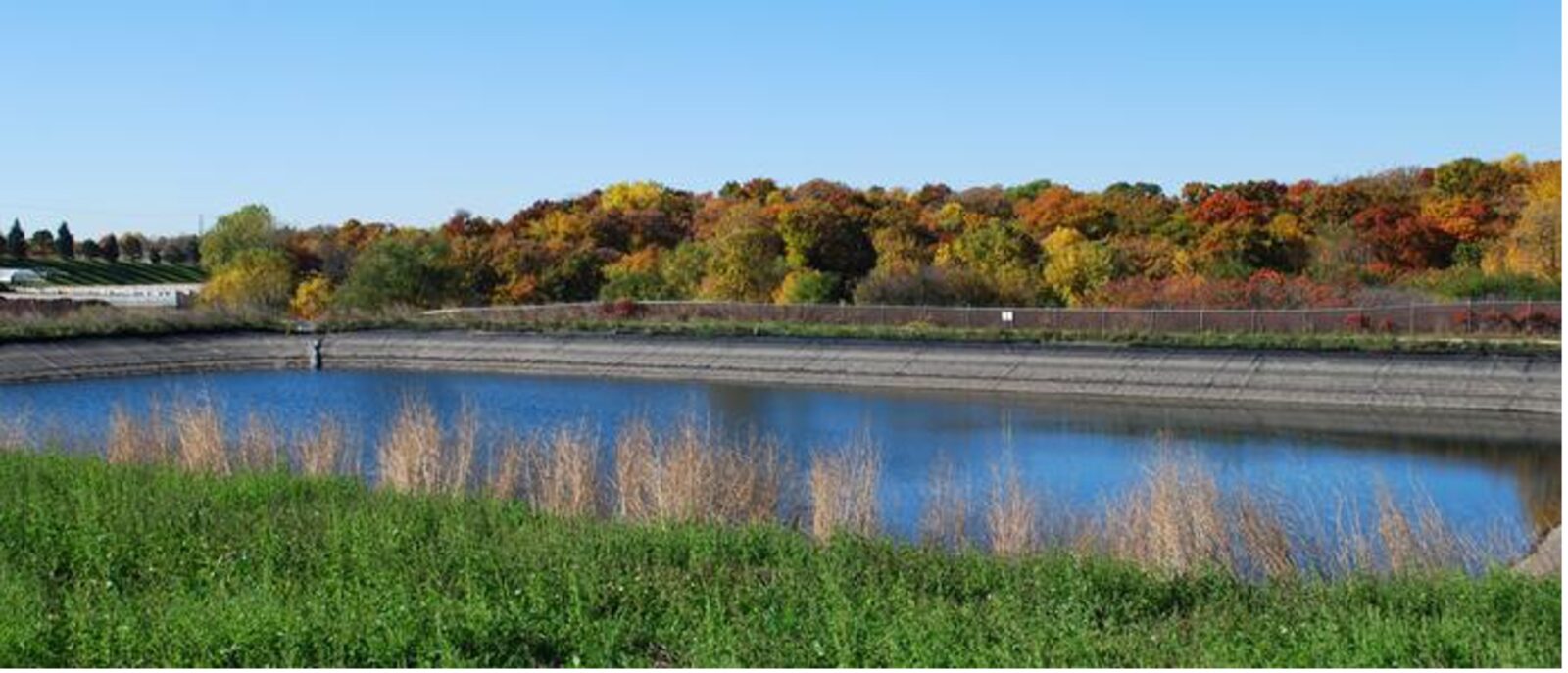 Gopher Resource stormwater collection pond