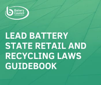 Lead Battery State Retail and Recycling Laws Guidebook image