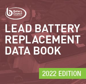 2022 BCI Lead Battery Replacement Data Book image