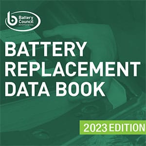 2023 BCI Battery Replacement Data Book image