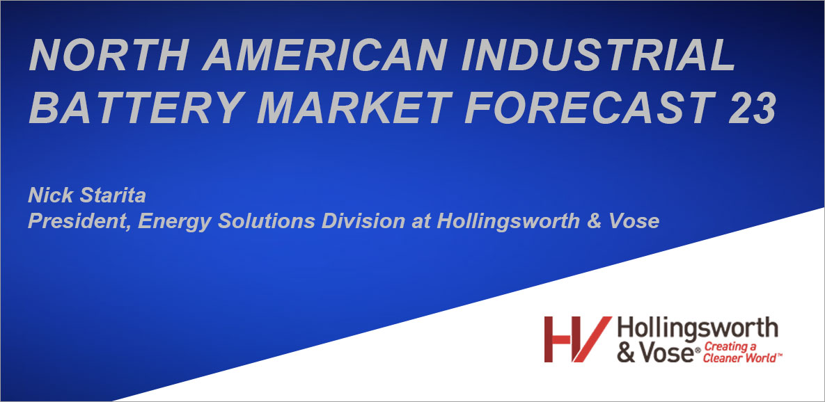Industrial Battery Market Forecast