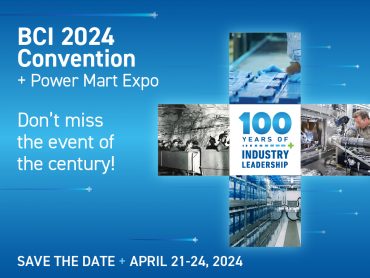 BCI 100-Year Convention + Power Mart graphic