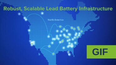 BCI Lead Battery North American Infrastructure Map