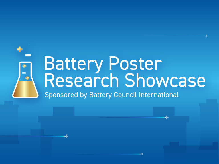 Battery Research Poster Showcase at BCI Convention