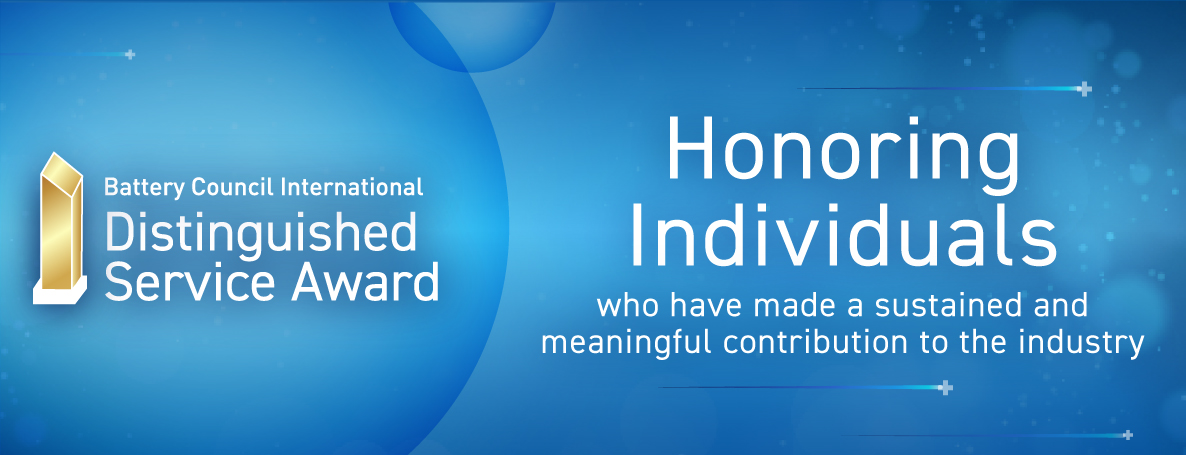 BCI Distinguished Service Award header graphic