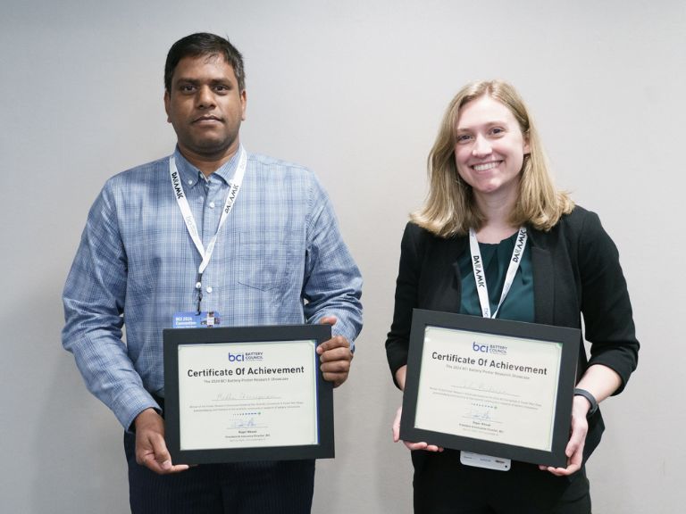 BCI Battery Research Poster Showcase Winners 2024