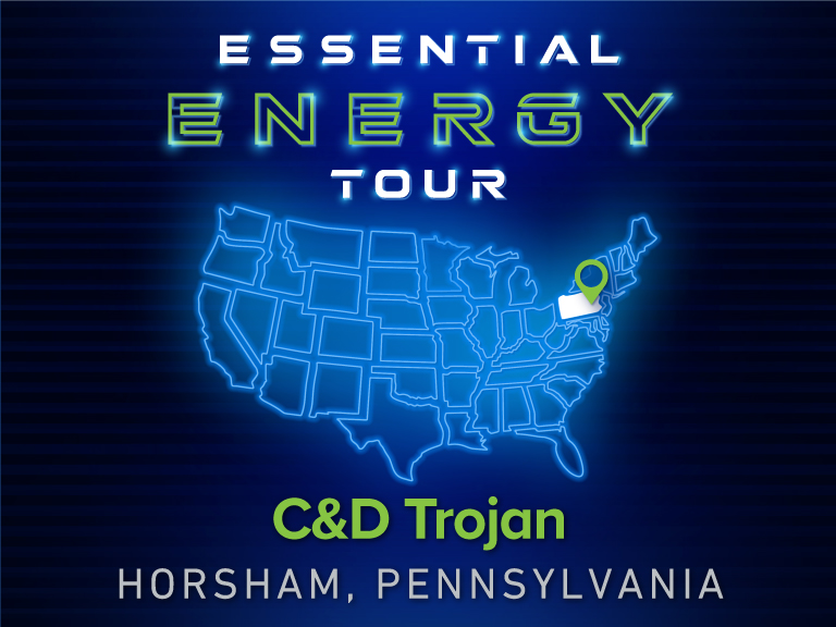 Essential Energy Tour C&D Trojan map