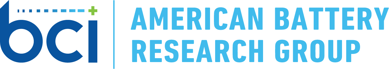 American Battery Research Group (ABRG) logo.