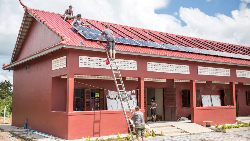 Off-grid communities are powered using donations from Solar Games sponsors.