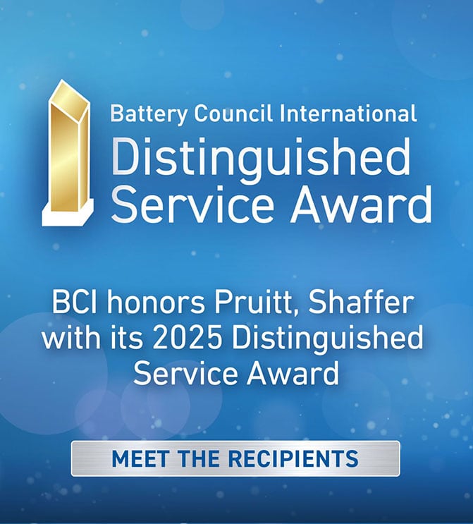 BCI 2025 Distinguished Service Award