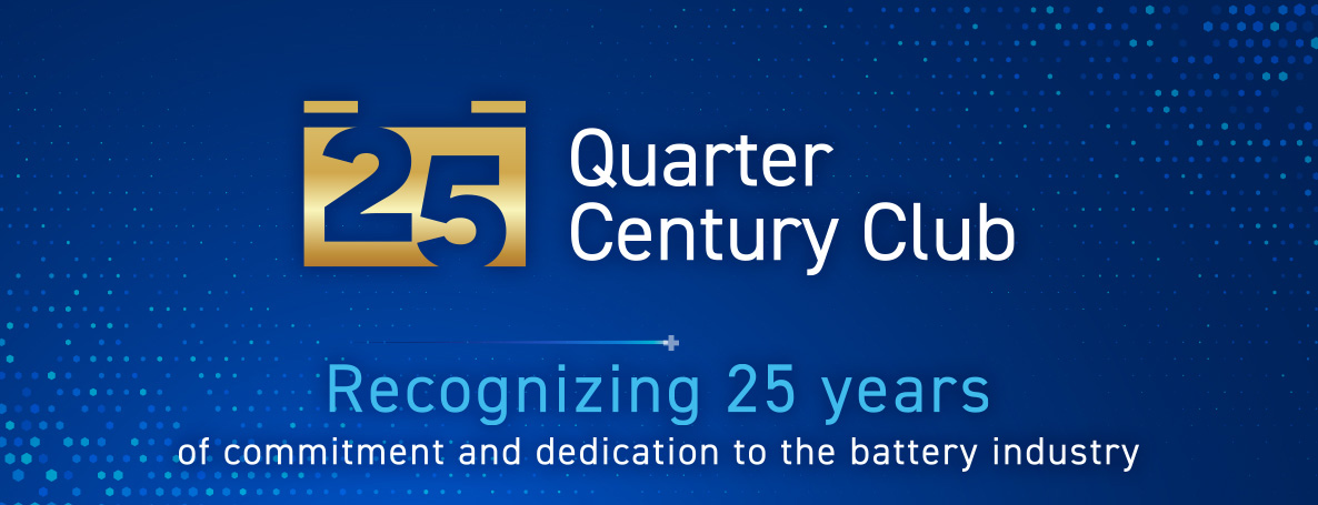 BCI Quarter Century Club icon and graphic.