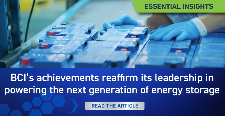 BCI’s achievements in 2025 reaffirm the organization’s leadership in powering the next generation of energy storage.
