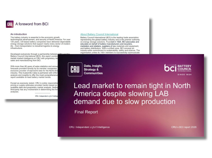 CRU Report 2026